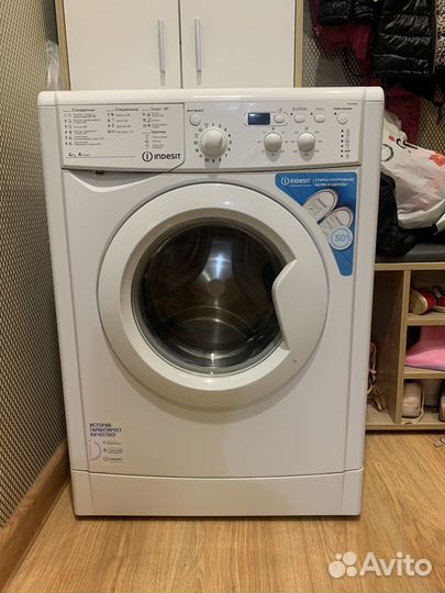 Стиральная машина indesit 3.5кг узкая