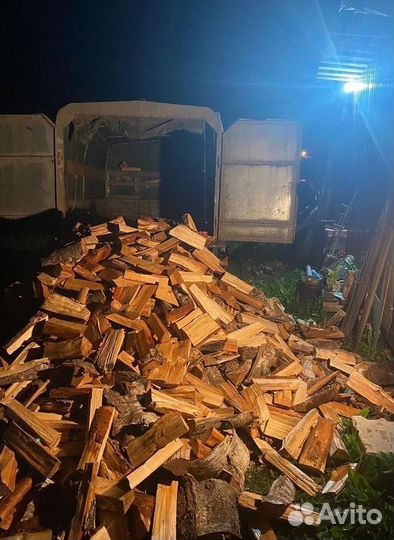 Дрова колотые