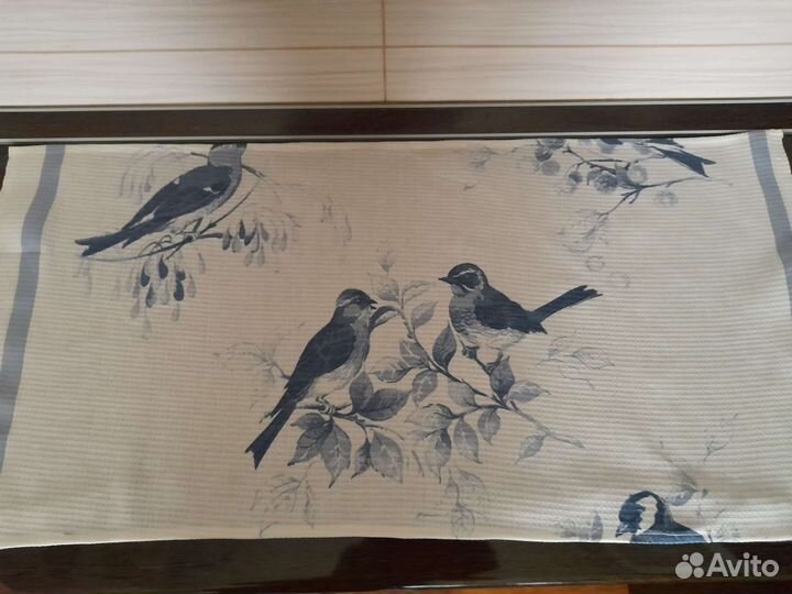 Полотенца вафельные, льняные