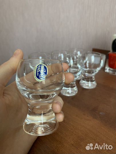 Бокалы рюмки bohemia Чехия