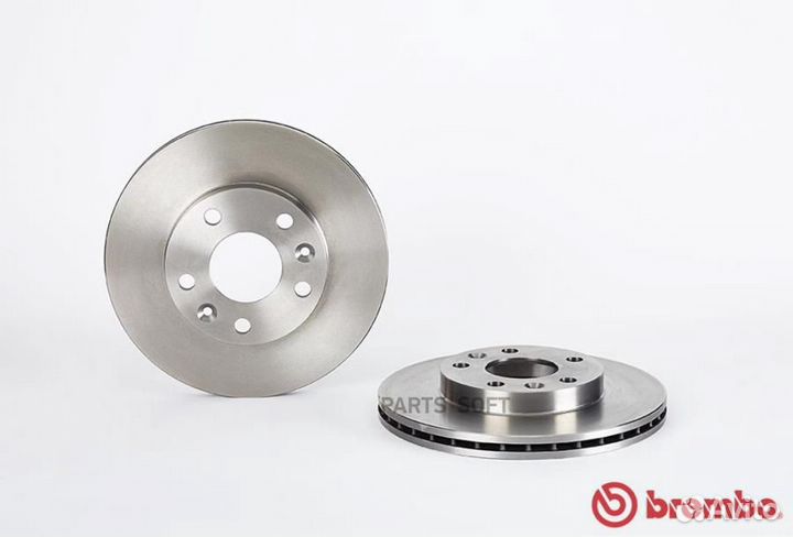 Brembo 09.B463.10 Диск торм. пер.вент.269x22,5 5 о