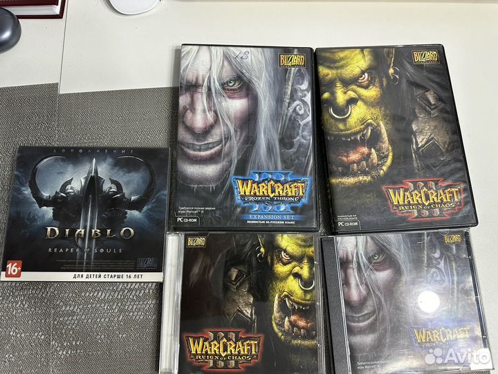Диски warcraft 3
