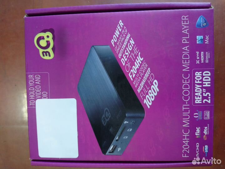 Мультимедиа плеер 3Q 3qmmp-F204HC