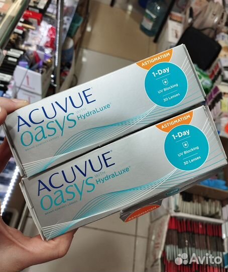 Линзы контактные acuvue oasys 1 day