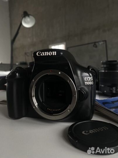 Зеркальный фотоаппарат canon 1100d