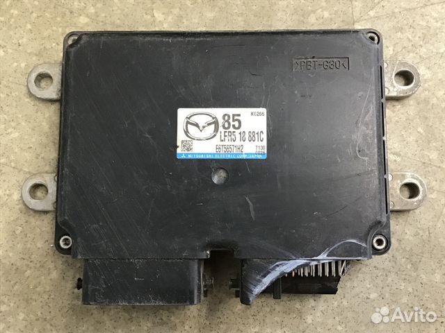 Блок управления двигателем Mazda 3 (BK) 2002-2009