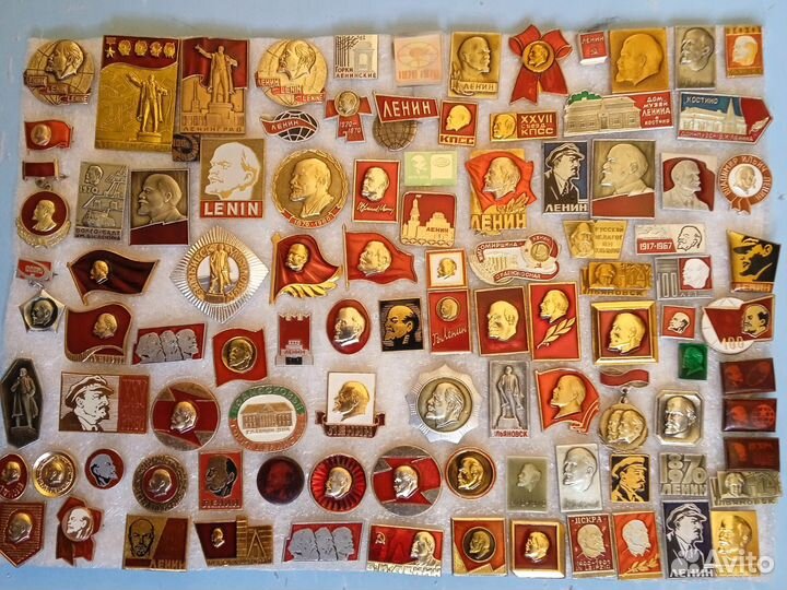 Значки о Ленине, Революции, Фестиваль