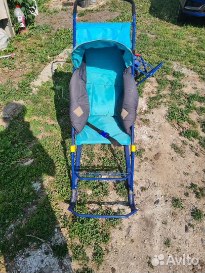 Коляска санки детские