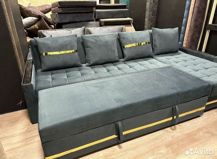Угловой диван раскладной на заказ