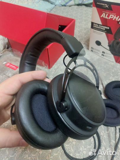 Наушники Проводная гарнитура HyperX Cloud Alpha S