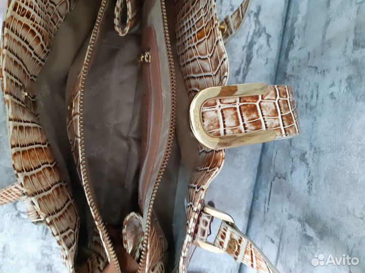 Сумка gaude натуральная кожа новая