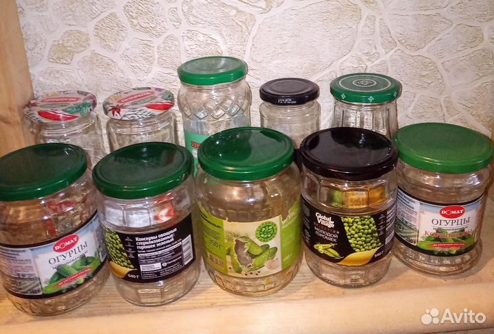 Банка для консервации. Объём 0,5/0,6 литра