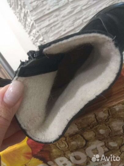 Сапожки для маленькой принцессы - демисезонные