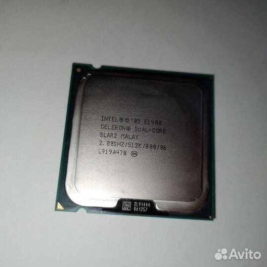 Процессор Intel Celeron Dual Core E1400