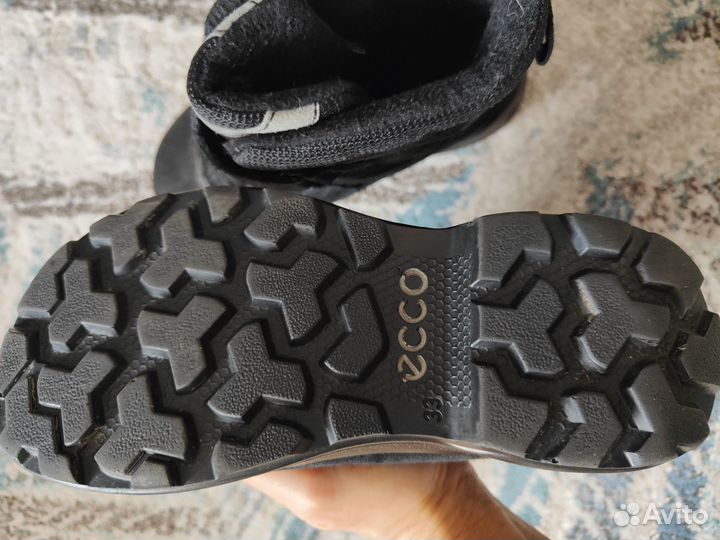 Зимние ботинки ecco