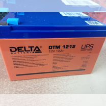 Аккумуляторная батарея Delta DTM 1212 12V 12Ah