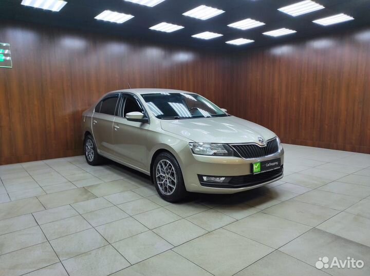 Skoda Rapid 1.6 МТ, 2017, 125 000 км