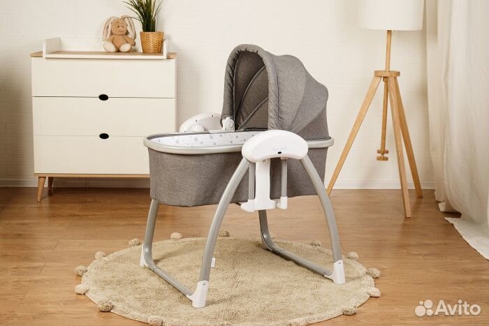 Детская колыбель с эл. системой укачивания