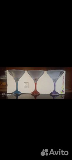 Новые бокалы для коктейлей