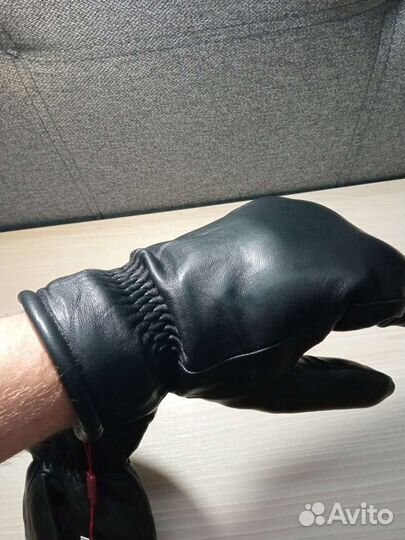 Варежки мужские лайковые мутон