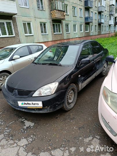 Mitsubishi Lancer 1.6 МТ, 2005, битый, 384 370 км