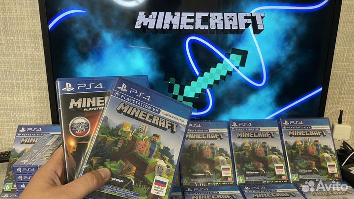 Minecraft ps4/Minecraft ps5 игры ps4/ps5 Диски