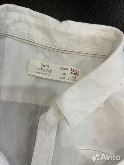 Рубашка Zara детская