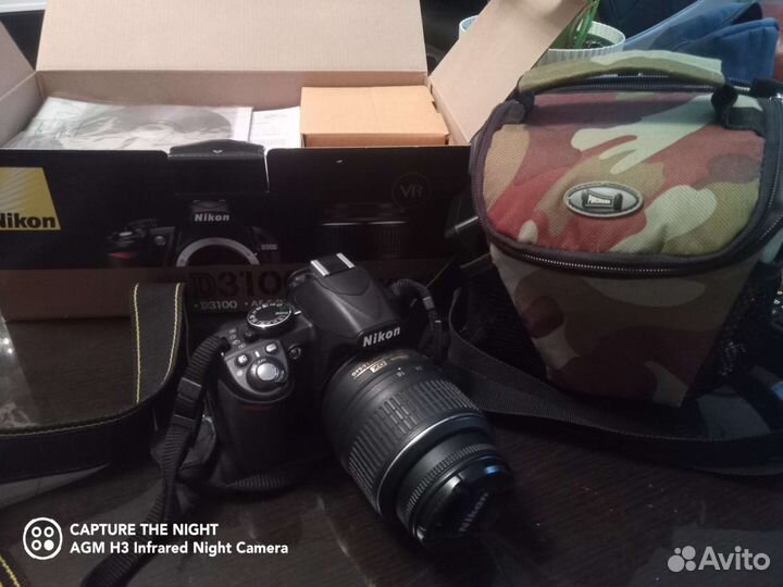Зеркальный фотоаппарат nikon d3100