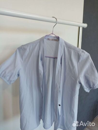 Школьная детская блузка для девочки 10-11 лет