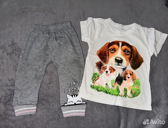 Пакет вещей для девочки 80 86