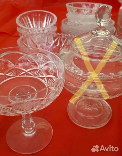 Салатники хрусталь