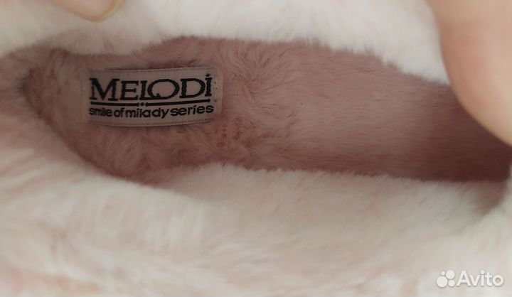 Женские меховые тапки 40-41