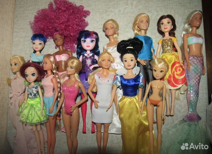 Барби, Винкс, Disney (возможен обмен)