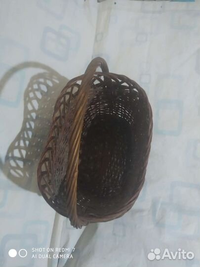 Корзина плетёная