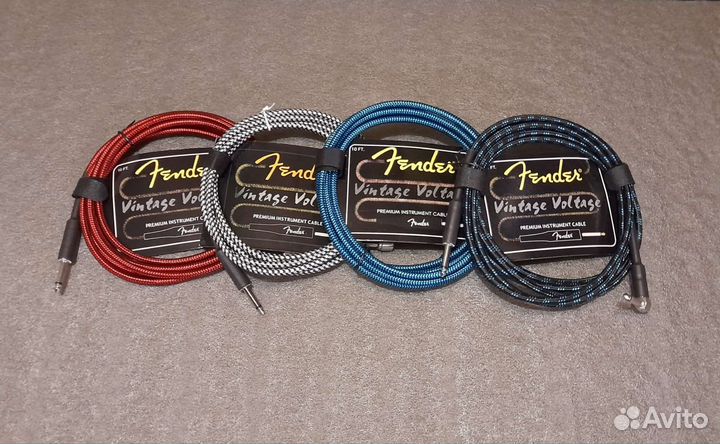 Кабель для гитары Fender (новый)