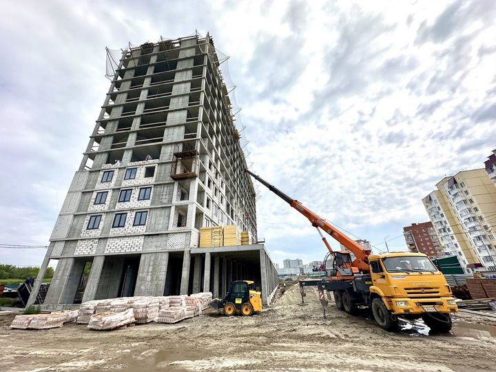 2-к. квартира, 58,8 м², 12/17 эт.