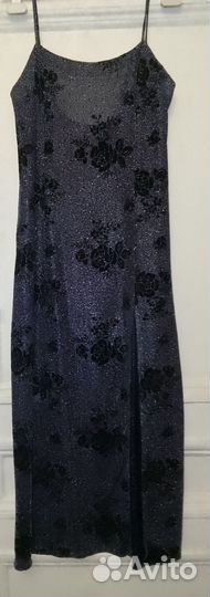 Вечернее платье длинное 42 44 р. с разрезом