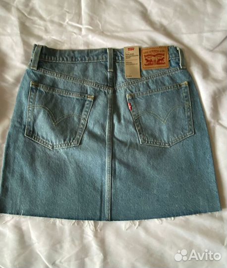 Джинсовая юбка levis