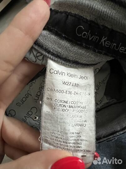 Джинсы женские Calvin Klein Jeans W27 L33