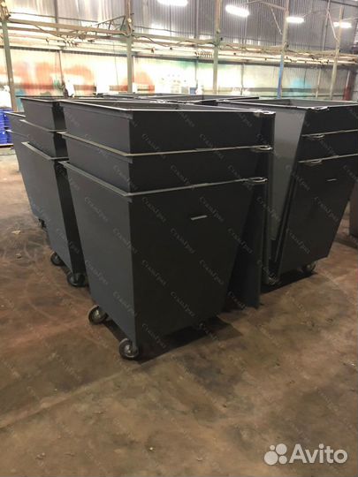 Контейнер мусорный уличный 0,75 м3 7-К215