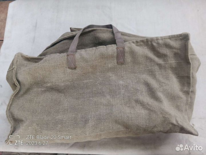 Сумка армейская брезентовая