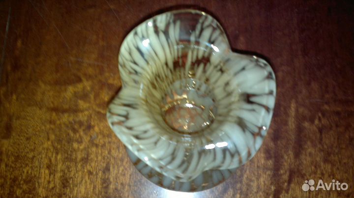 Вазы цветное стекло СССР