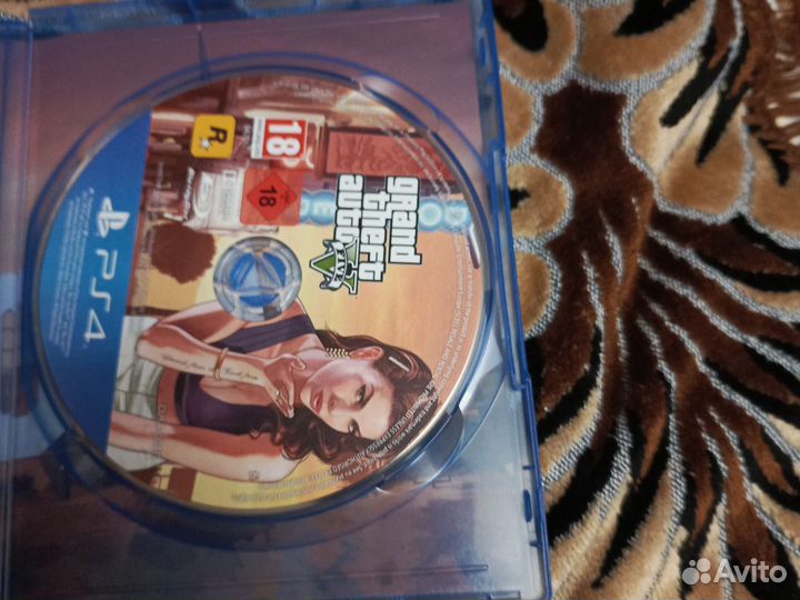 Диски на ps4 гта 5
