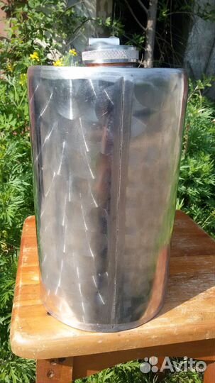 Канистра из пищевой нержавейки 6 л новая