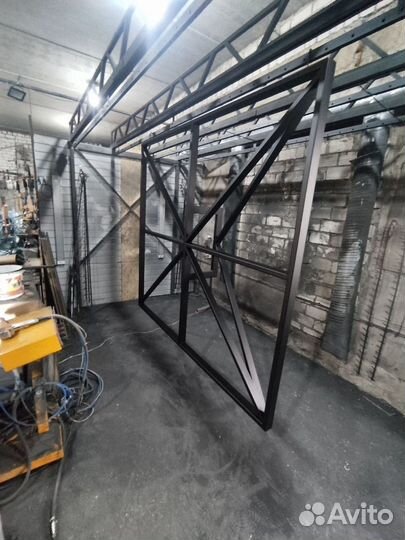 Кровать из металла лофт