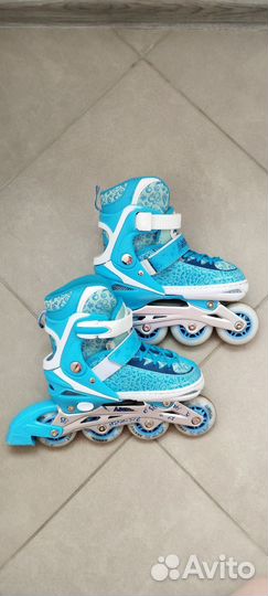 Ролики раздвижные комплект 32-35 размер