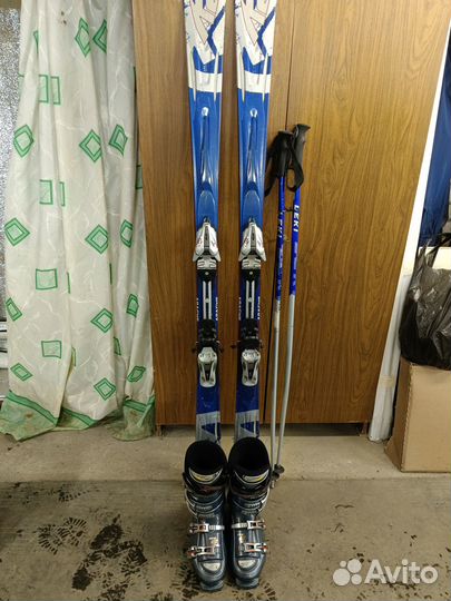 Горнолыжные ботинки + лыжи apache ranger комплект