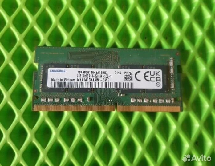 Озу Samsung ddr4 16gb sodimm 3200