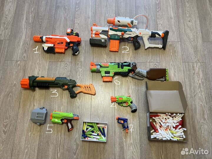 Игрушки нерфы