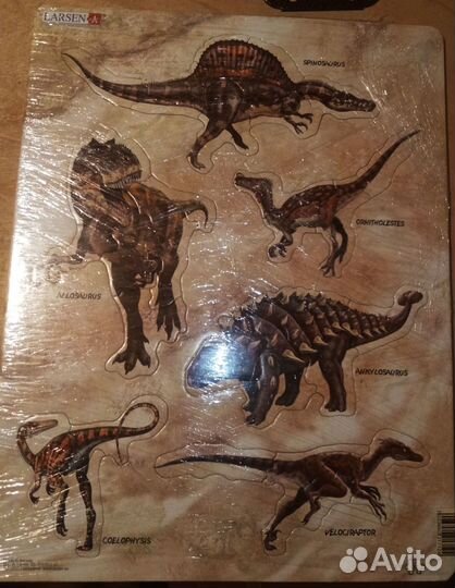 Обучающие пазлы Larsen